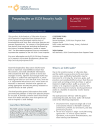 Preparing for an SLDS Security Audit, Updated