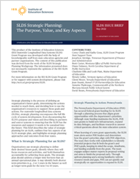 SLDS Strategic Planning: The Purpose, Value, and Key Aspects