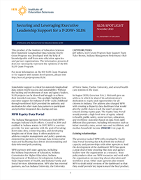 Securing and Leveraging Executive Leadership Support for a P-20W+ SLDS