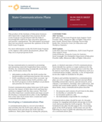 State Communications Plans, Updated