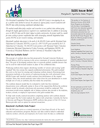 SLDS Issue Brief: Maryland