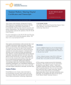 Student Wallets: Sharing Digital Certificates and Transcripts